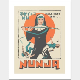 NUNJA volume 2 Posters and Art